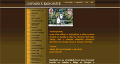 Desktop Screenshot of chvojen.eu